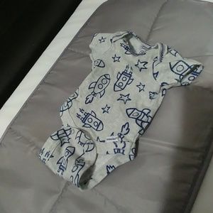 Rocketship onesie